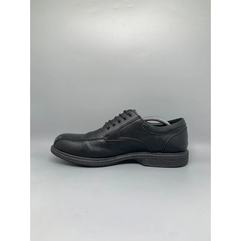 G.H. Bass Mitch Black Leather Oxford Shoes Men's Sz 10.5